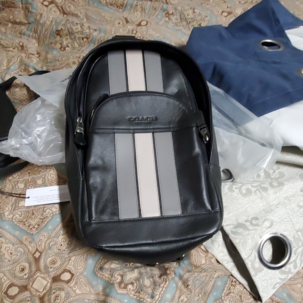 Coach backpack purse